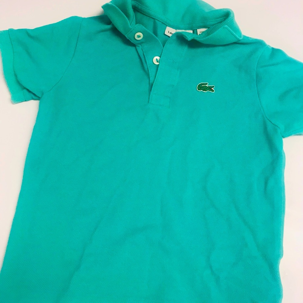 Lacoste size 4 boys polo